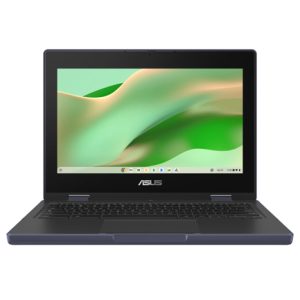 laptop asus chromebook cr1104fta c8g64 c1 11.6" hd táctil intel n150 8gb 64gb emmc chromeos gris incluye stylus