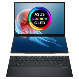 laptop asus zenbook duo ux8406ca intel core ultra 9 processor 285h 32gb 1tb 14.0 3k 120hz oled windows 11 profesional