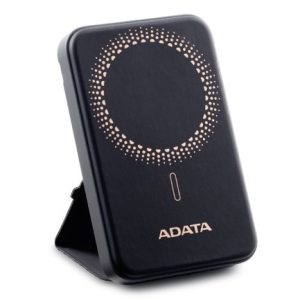 power bank adata r100 de carga rapida y magnetica inalambrico 10000 mah color negro