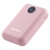 power bank adata 10000mah digital pc10022 rosa