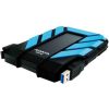 disco duro externo adata 2tb hd710 pro 2.5" usb 3.0 negro/azul a prueba de agua y golpes