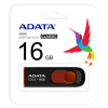 memoria usb adata c008 16 gb color negro rojo