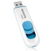 memoria usb adata c008 32 gb color blanco azul