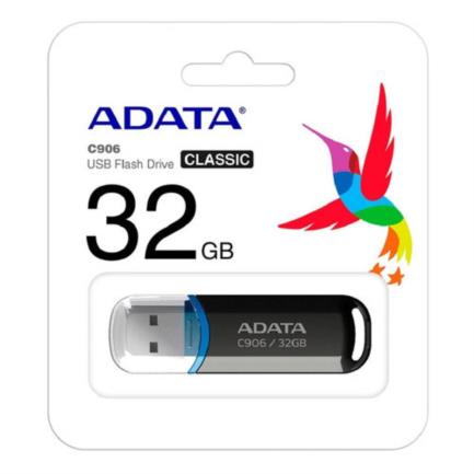 memoria usb adata c906 compacta 32 gb color negro memoria usb adata c906 compacta 32 gb color negro