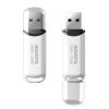 memoria usb adata c906 flash 32gb color blanco