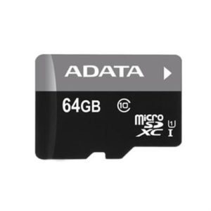 memoria micro sd adata clase 10 + sd 64gb y uhs 1