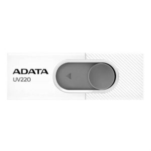 memoria usb adata uv220 32 gb 2.0 color blanco gris
