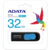 memoria usb adata uv128 32 gb 3.2 color negro azul