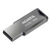 memoria usb adata 16 gb uv250 metálica v2.0 color negro plata