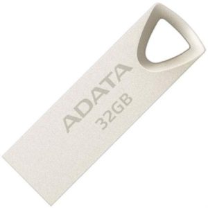memoria usb adata 32 gb uv210 metálica 2.0 color plata