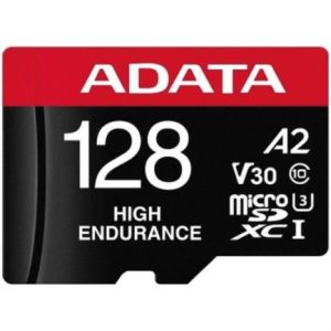 memoria micro sdxc adata hc 128gb uhs i u3 v30s u3 a2 clase 10 color rojo