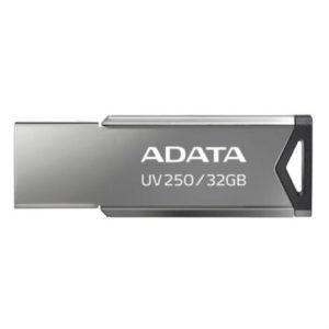 memoria usb adata 32 gb uv250 color plata 2 0 metalica