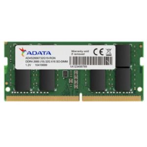 memoria ram 8gb ddr4 so dimm adata 2666mhz cl19
