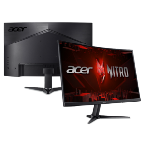 monitor gaming nitro acer ed271 p3biipx 27 curvo fhd va 180hz amd freesync premium bocinas 3 años de garantía