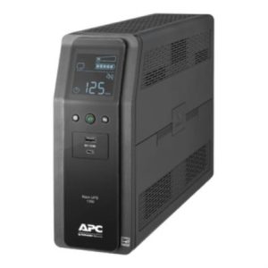 back ups apc 1350va/810w 120v 10 tomas de salida 2 puertos usb de carga avr interfaz lcd lam