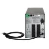 ups apc 1000va/600w pantalla lcd 120v conexión inteligente torre de onda sinusoidal pura 8 contactos color negro