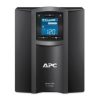 ups apc 1000va/600w pantalla lcd 120v conexión inteligente torre de onda sinusoidal pura 8 contactos color negro