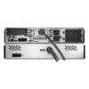 ups apc 2200va/1980w rack/torre 2u lcd 100 127v línea interactiva 8 salidas color negro