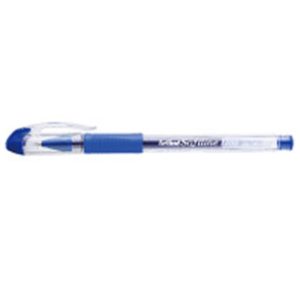 boligrafo artline tinta gel mediano c/grip azul