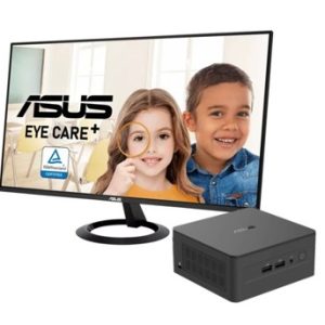 bundle mini pc intel i3 + monitor asus 24