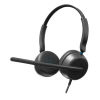 auriculares alambricos acteck con micrófono active pro hc560 negro