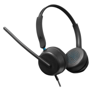 auriculares alambricos acteck con micrófono active pro hc560 negro