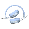 audífonos inalámbricos acteck over ear luxe chic hp710 elite azul