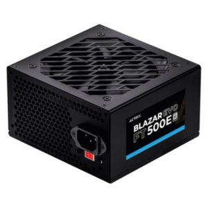 fuente de poder blazar evo ft500e atx 500w / 1x20 4 pin 1xatx 4 3xsata 2xmolex 4 pin negro