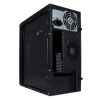 gabinete acteck kioto gc240 mini torre con fuente 500w micro atx/mini itx usb 3.0 1 ventilador color negro
