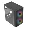 gabinete acteck compacto mini torre fuji gc470 fuente atx 500 advanced series negro