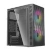 gabinete acteck compacto mini torre fuji gc470 fuente atx 500 advanced series negro