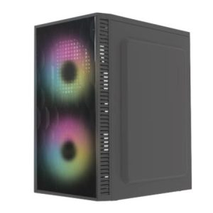 gabinete acteck compacto mini torre fuji gc470 fuente atx 500 advanced series negro