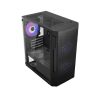 gabinete gamer balam rush mini torre artic gi725 atx panel izq cristal frente colmena usb 3.0/3xfan rgb negro
