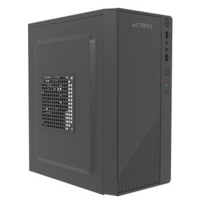 gabinete compacto acteck mini torre kioto gc220f / max mb m atx fuente atx 500 w / 2x usb 2.0/ advanced negro