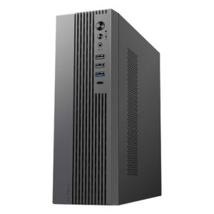 gabinete mini torre slim onex acteck gs450 max mb micro atx / fuente flex 400 w elite negro