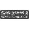 kit teclado y mouse acteck creator chic colors mk475 inalámbrico 2xbaterías aaa incluidas color gris