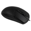 mouse alámbrico usb optimize ma210 essential series diseño estándar 1200dpi 2 botones conexión usb a 1.5m color negro