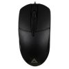 mouse alámbrico usb optimize ma210 essential series diseño estándar 1200dpi 2 botones conexión usb a 1.5m color negro