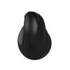 mouse vertical virtuos acteck fitt mi520/2.4ghz+2modos bt/hasta 2400dpi/7botones/ergonómico/recargable/advanced negro
