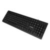 teclado acteck inspire ta210 alámbrico usb color negro