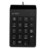 teclado numérico acteck inspire tn220 alámbrico delgado y compacto usb color negro
