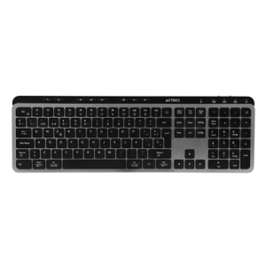 teclado multidispositivo acteck inspire krea ti755/2.4mhz+2modosbt elite negro gris