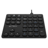 teclado numérico acteck multidispositivo inspire pad pro tn480 / 2.4 mhz + 2 modos bt recargable / advanced negro