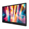 monitor acteck 15.6" portatil plano ips lp15y fhd 60hz minihdmi base ajustable elite negro