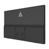 monitor acteck 15.6" portatil plano ips lp15y fhd 60hz minihdmi base ajustable elite negro