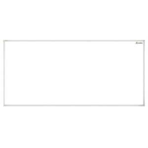 pintarrón alfra escolar metálico blanco 120x240cm