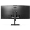 monitor aoc 34" professional curvo va 1500 r 3440x1440 hdmi dp usb c dp altmode 100hz 1ms usb hub windows hello we