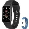 smart watch argomtech skeiwatch b20 pantalla ips de 1.45" ip68 resolución 172x320p 2 correas incluidas negro y azul