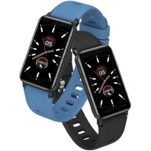 smart watch argomtech skeiwatch b20 pantalla ips de 1.45" ip68 resolución 172x320p 2 correas incluidas negro y azul