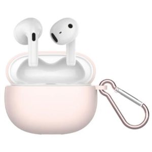 audifonos argomtech inalámbricos skeipods e56 control táctil resistente al agua color rosa